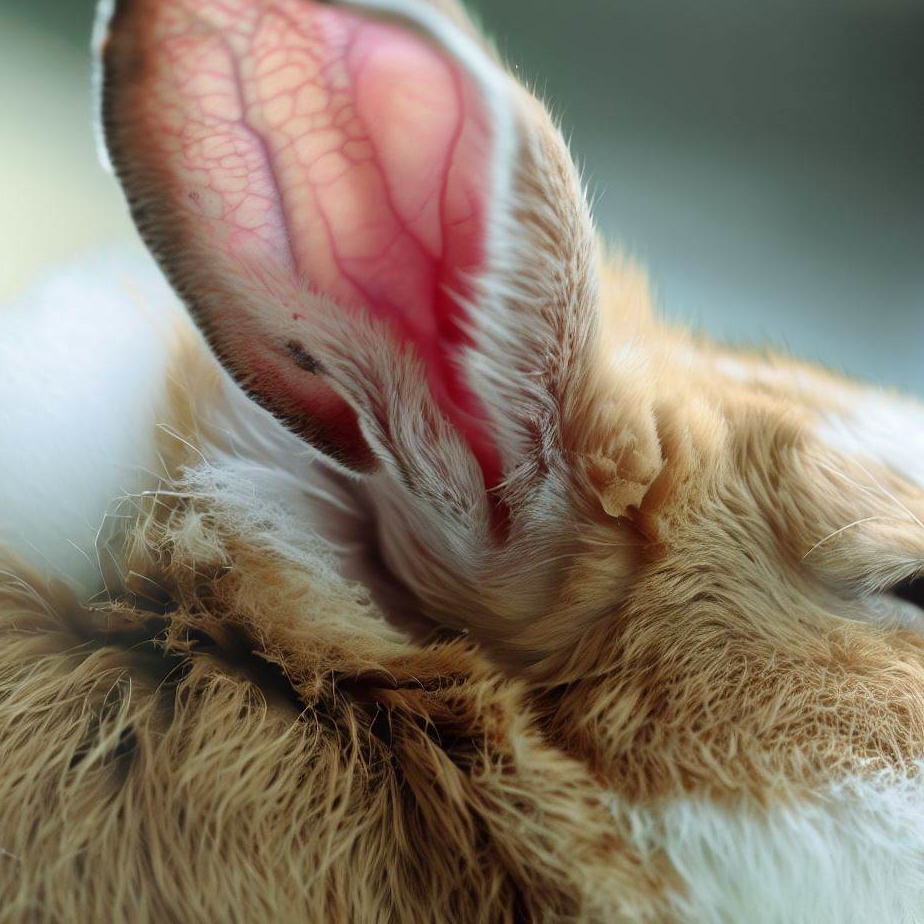 Choroba uszu u królików